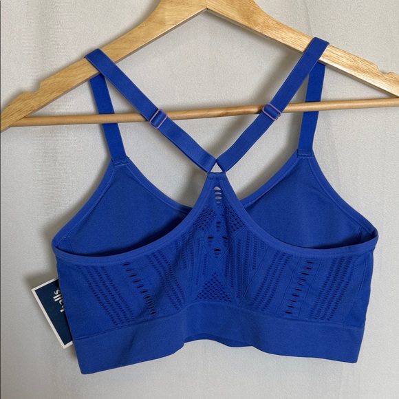 NWT Ryka Women's Vibrant Blue Sports Bra Size XL Comfort Yoga Padded - Picture 3 of 6
